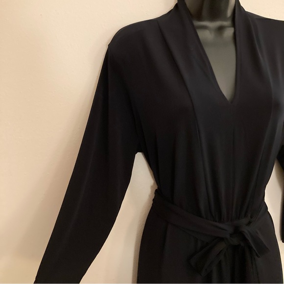 NEW Charming Charlie Black Bow Fall Wedding Office Formal Sexy Dress Medium - Picture 8 of 17